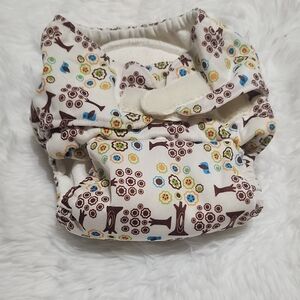 Floral Patterned Kids Diaper
